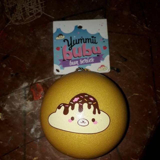 Squishy licensed yummy bubu bun series by momocuppy