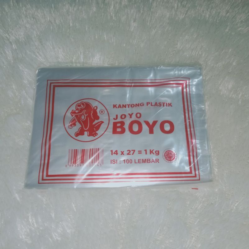 BOYO BURAM | BOYO 1/2KG (11x27x0,2) | BOYO 1KG (14 x27x0,2) HDPE | PLASTIK TEBAL DAN TAHAN PANAS