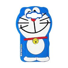 Silicon Case 3D Biru SAMSUNG A3 2016 A6 A7 2017 J4 2018 A6 PLUS silikon softcase boneka Silikon boneka lucu pelindung hp case tebal karet softcase lentur