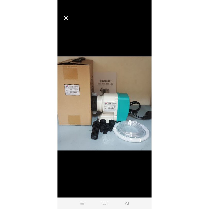 dosing pump 9 lph digital newdose kimia pompa
