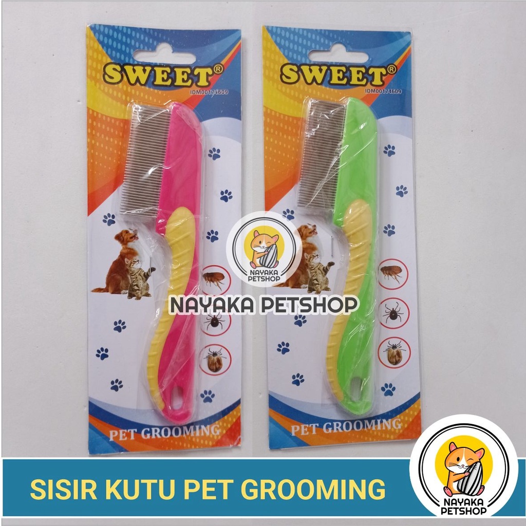 Serit Kutu Sisir Kutu Kucing Kelinci