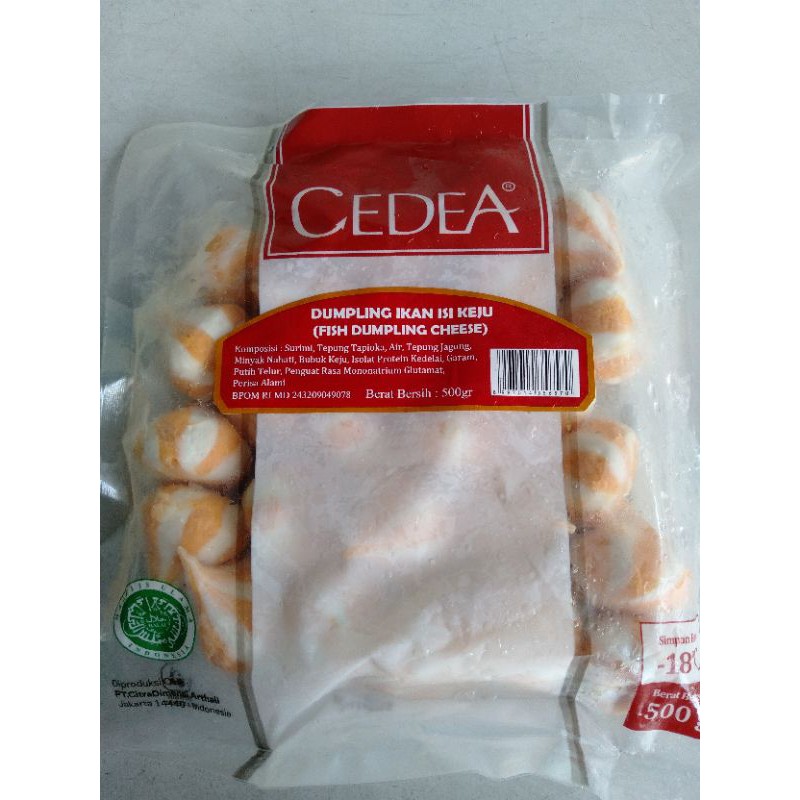 

CEDEA Dumpling Cheese/Dumpling Keju 500g