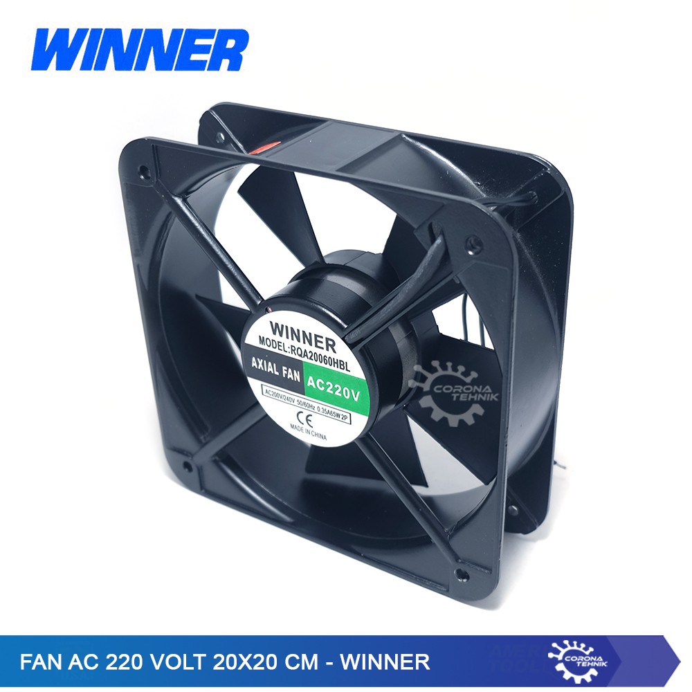 Winner - Fan AC 220 Volt 20x20 cm