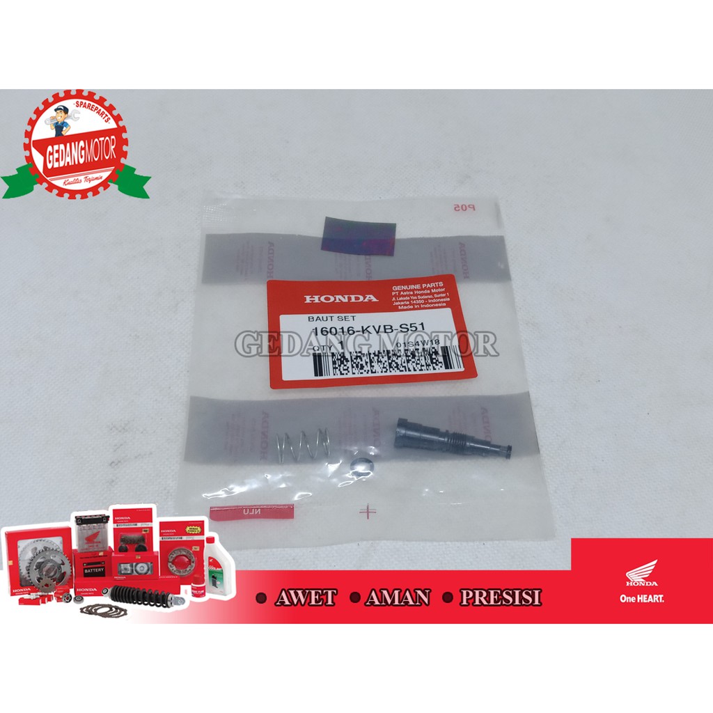 BAUT STELAN LANGSAM BEAT FI SPACY FI VARIO 125 ASLI AHM 16016-KVB-S51