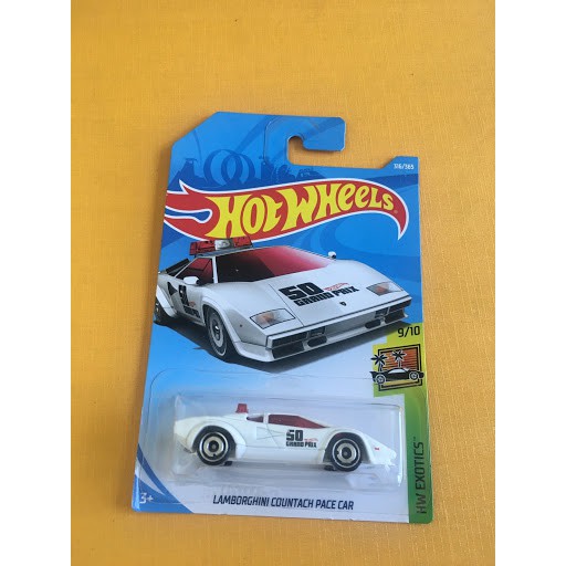 lamborghini countach pace car hot wheels