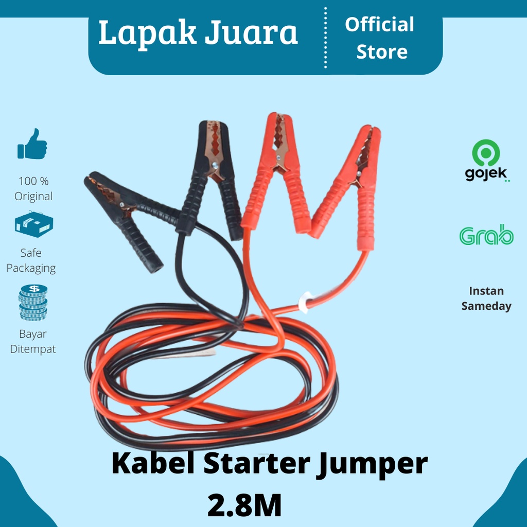 Kabel Jumper | Kabel Jumper Aki Mobil | Kabel Jumper Aki | K55 Kabel Jumper Aki Mobil 400A / Booster