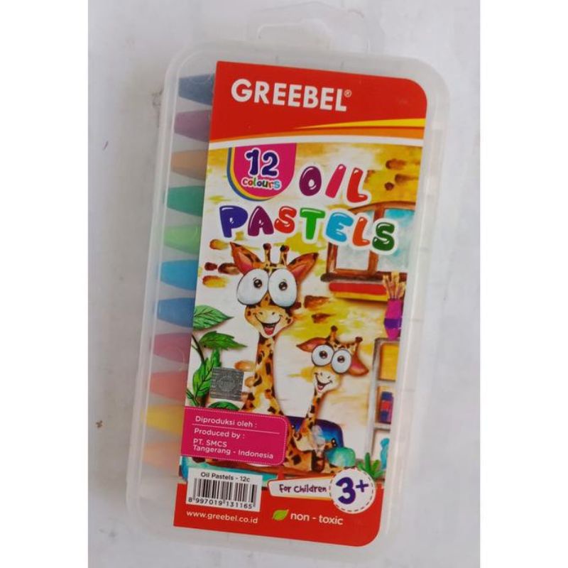 

Crayon greebel 12 warna