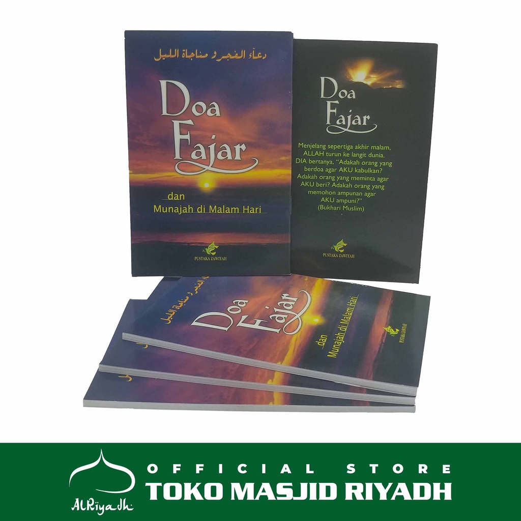 Buku Doa Fajar dan Munajah di Malam Hari Pustaka Zawiyah