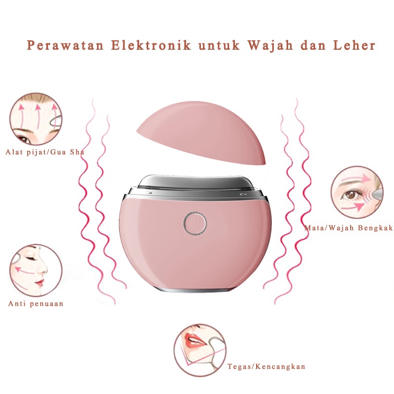 ❣️Garansi&amp;Hadiah❣️Guasha Beauty Machine Face &amp; Body Rejuvenation Massager Wajah Pemijat Perawatan Kulit Anti Anging Facial Massage