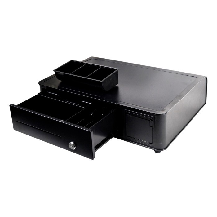 Cash Drawer Laci Uang Kasir CD 2IN1 dan Printer Bluetooth