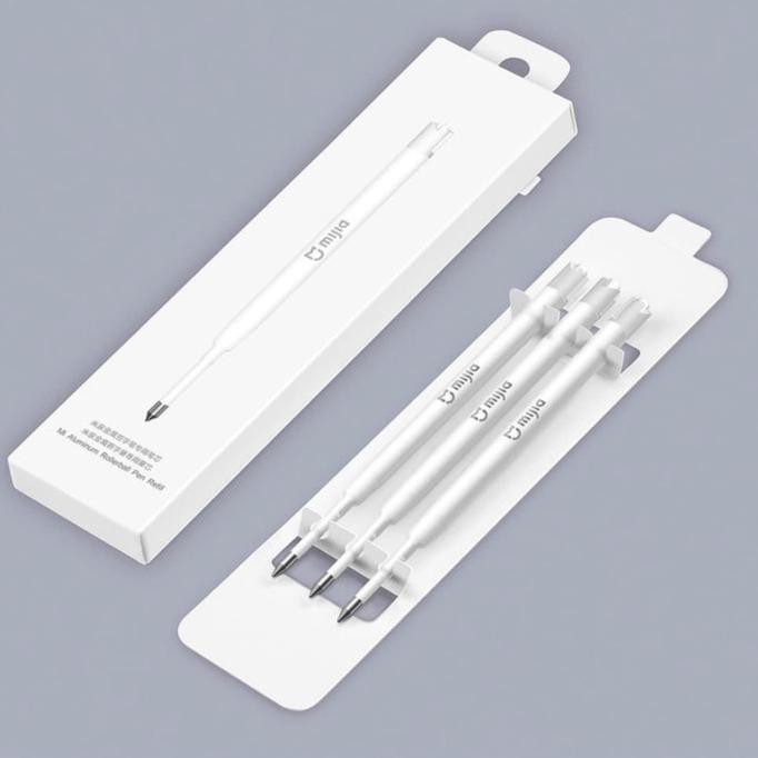 

Aman Xiaomi Metal Signature Refill Pen Pulpen 3 Pcs Aluminium Bagus