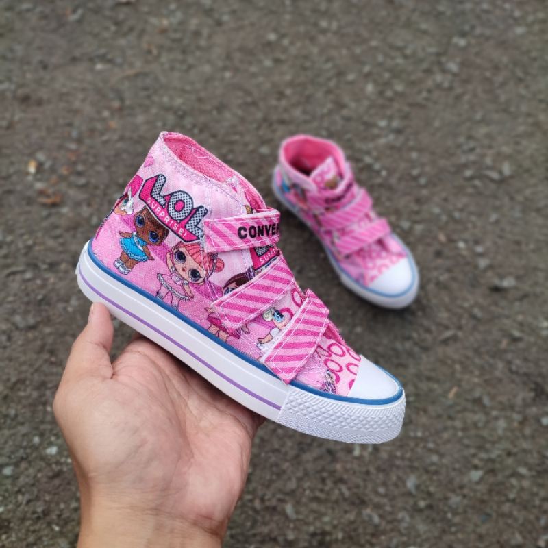SEPATU ANAK PEREMPUAN CONVERSE KARAKTER LOL PERKAT
