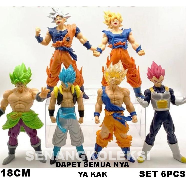 Serba Meriah Figure set 6 dragon ball son goku Termurah