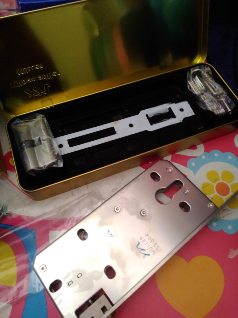 Body Pelor Merek Muller Kunci Pintu Kupu Tarung Pelor Handle Tarikan Gagang Pintu Rumah Stainless