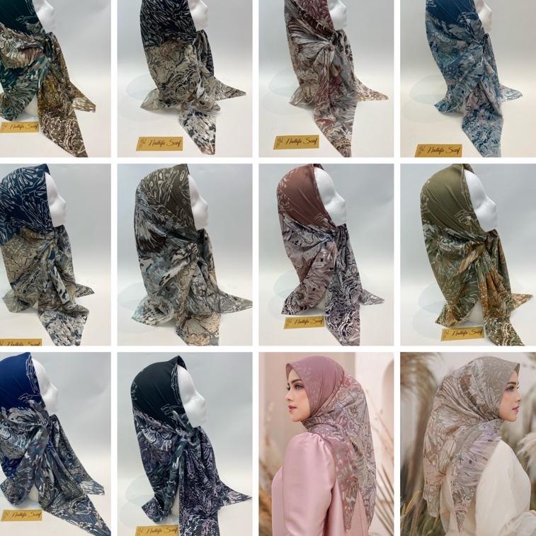 Nla31au22ᵀ ▪ The Farsha series buttonscarves (Look Like)