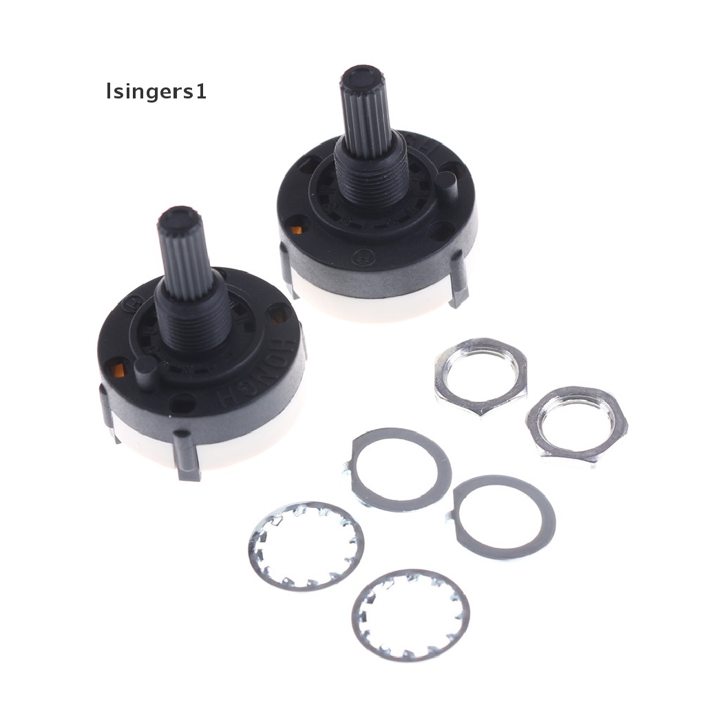 (lsingers1) 2pcs Switch Panel PCB 12 Posisi 1 Tiang 18 Gigi Shaft Adjustable