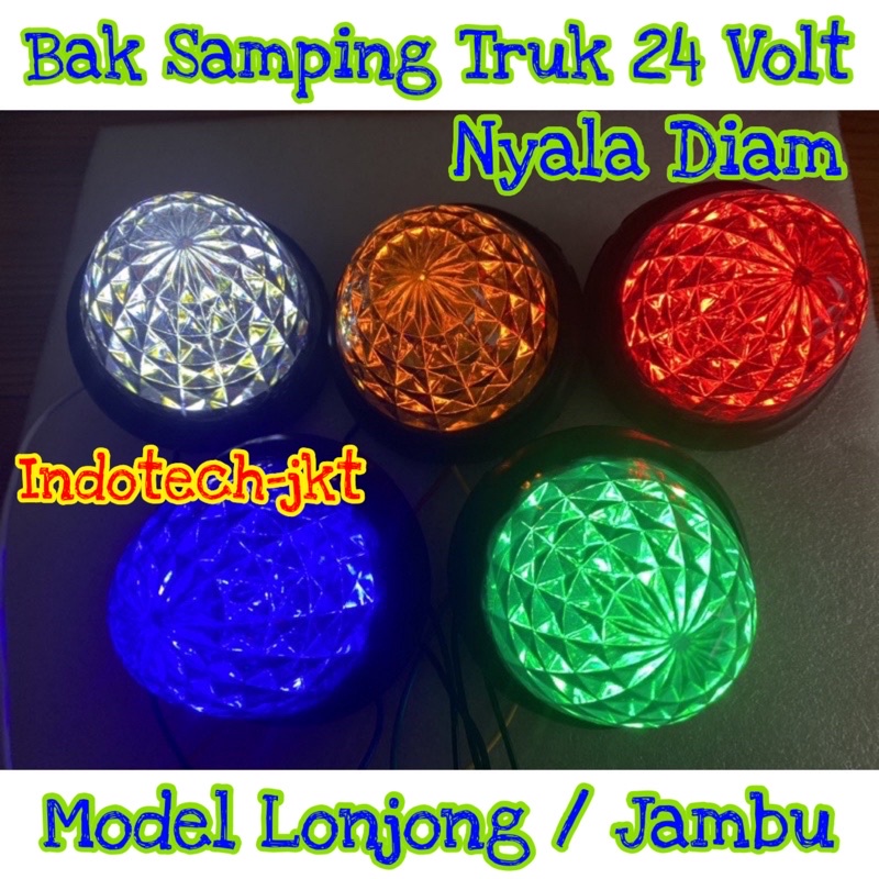 Lampu Bak Truk 24 Volt Model Lonjong