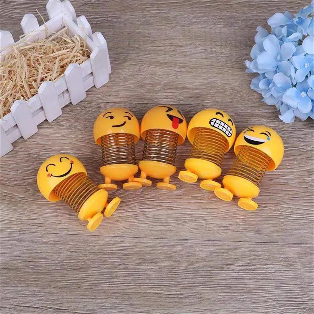 YA 106 - Boneka Per Emoji led sebagai pajangan dashboard mobil &amp; motor.
