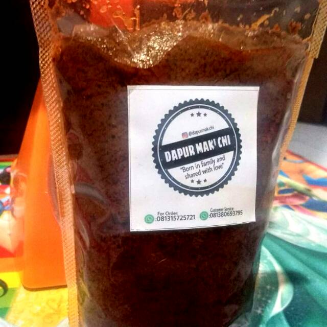 

Rendang Jawa" (tanpa pengawet)