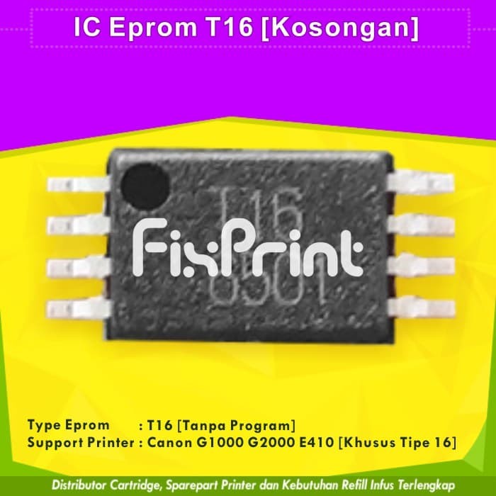 IC Eprom Eeprom Printer Canon G2010 IC Resetter Reset Counter G2010 FPTS1907