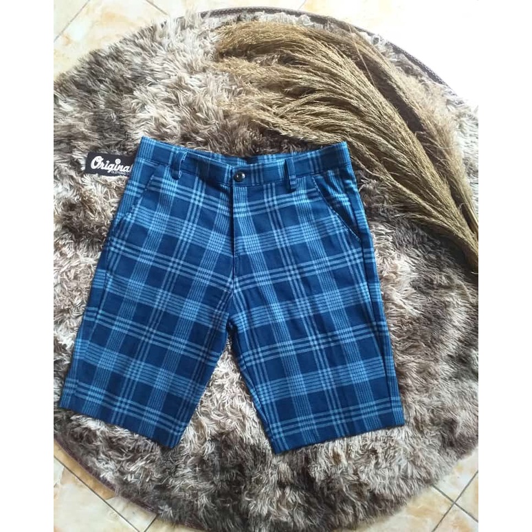 CELANA PENDEK TARTAN / KOTAK KOTAK PRIA DEWASA TERMURAH