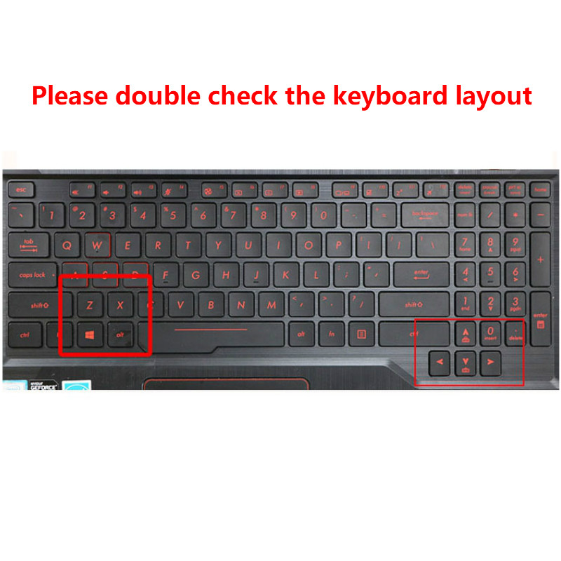 Untuk 15.6 Inci ASUS FX95D FX80G FX86FE FX63VD FV63VD ZX86FE ZX63 S5 ROG -120Hz Silikon Laptop Keyboard Cover Pelindung