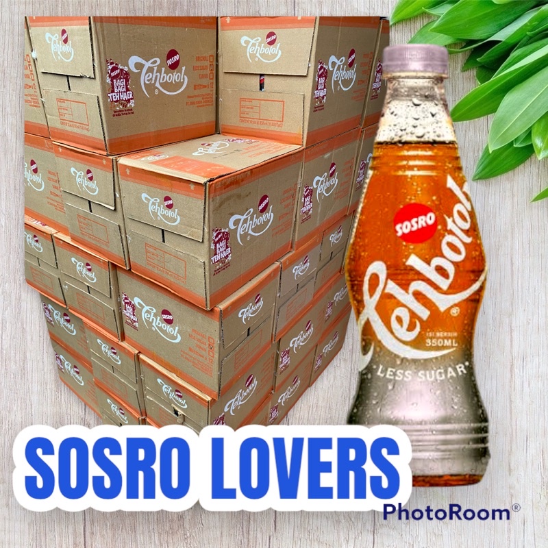 

Teh Botol Sosro Less Sugar 350ml 1 Karton isi 12pcs