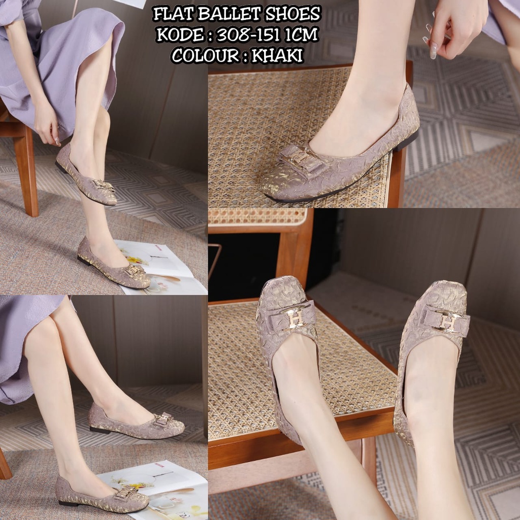 FLAT BALLET SHOES 308-151