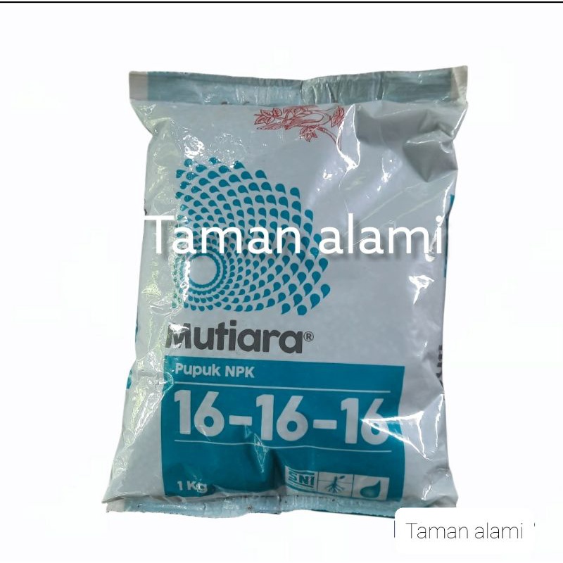 Pupuk Nkp mutiara 16 16 16 - pupuk npk mutiara 1kg