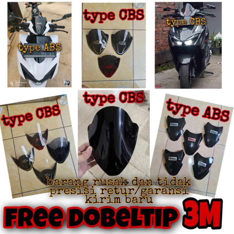 VISOR VARIO 160 - VISOR VARIO NEW 160 - VISOR VARIO (PECAHKIRIMBARU)