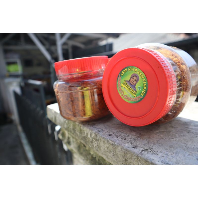 

Abon ayam toples merah