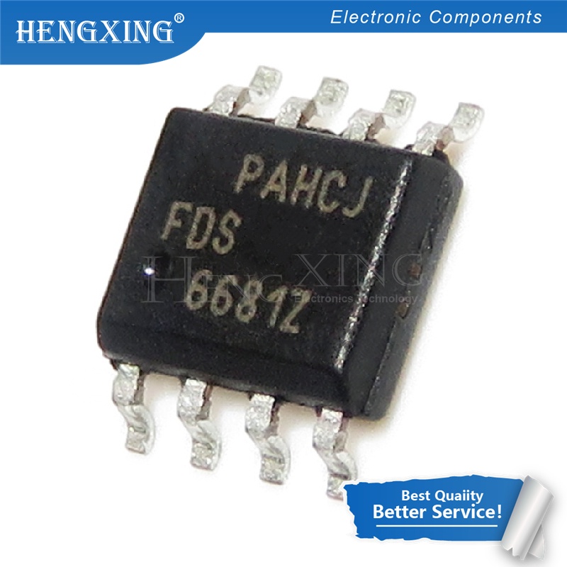 100pcs Ic FDS6681Z FDS6681 FDS6679AZ FDS6679 SOP-8