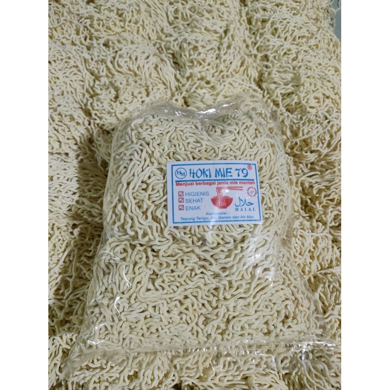 bakmie keriting / mie mentah 500gram