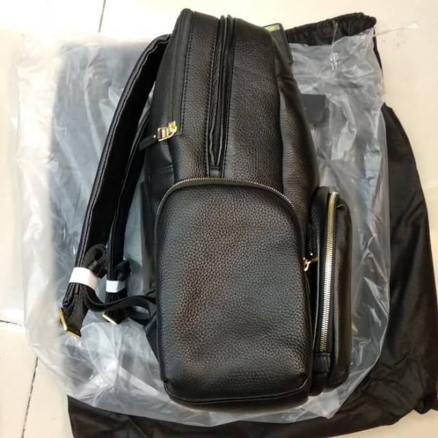 Tumi Kulit Calais Backpack Leather Mirror Quality