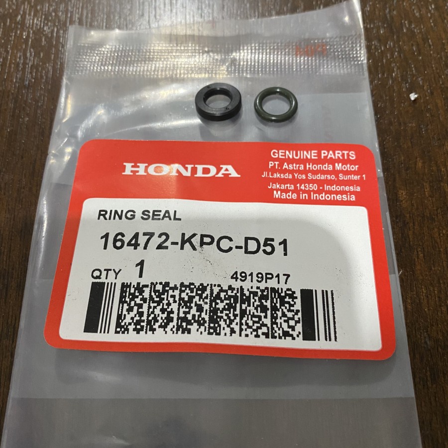 KPC SEAL ORING INJEKTOR BEAT FI F1 VARIO 125 150 PCX SCOOPY SPACY CBR VERZA REVO ADV NEW SUPRA X 125