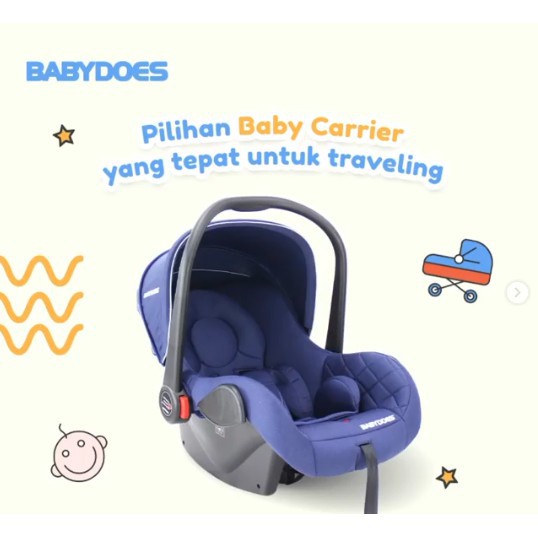 Carseat Bayi Babydoes Baby Does Saffe 2.0 CH-4021 Car Seat 8514 Driver / Car Seat / Baby Carrier