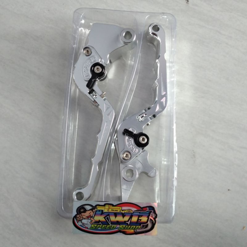 Handle rem V1 nmax vixion ninja 250 cnc almunium 1set sepasang