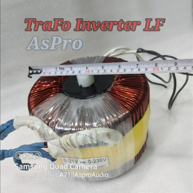 Travo Trafo Inverter LF Toroid 6.000watt