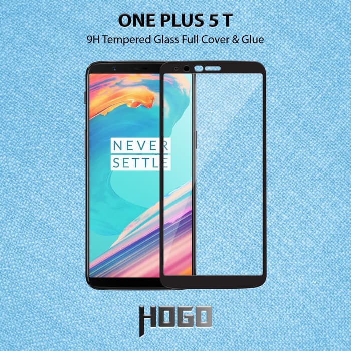 ONEPLUS 5T Tempered Glass HOGO Full Cover Glue