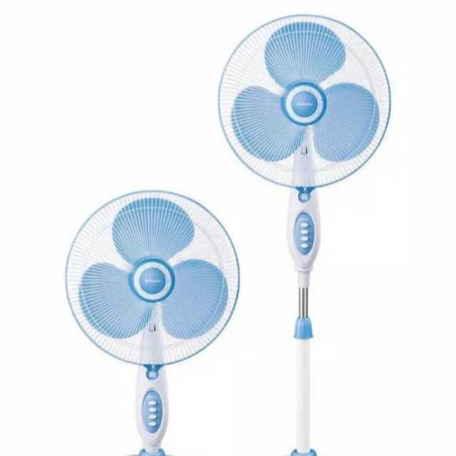 Miyako Stand Fan 2in1 KAS-1618KB 16 Inch  Kaki Kotak