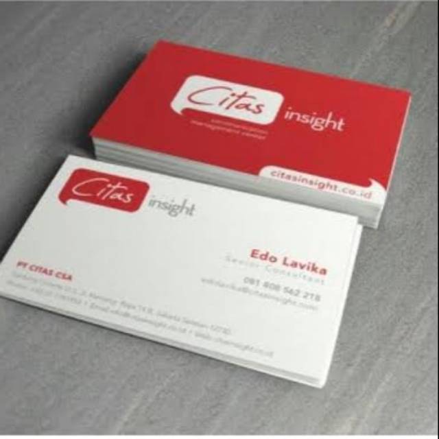 

cetak kartu nama dua sisi murah