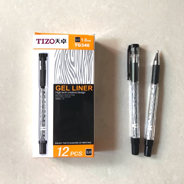 

TIZO Gel Liner Pen 1.0 mm Hitam 1 lusin