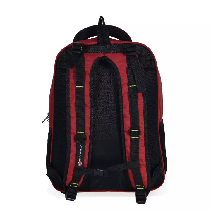 Polo cavallo tas ransel laptop pria dan wanita tas punggung backpack original + free rain cover