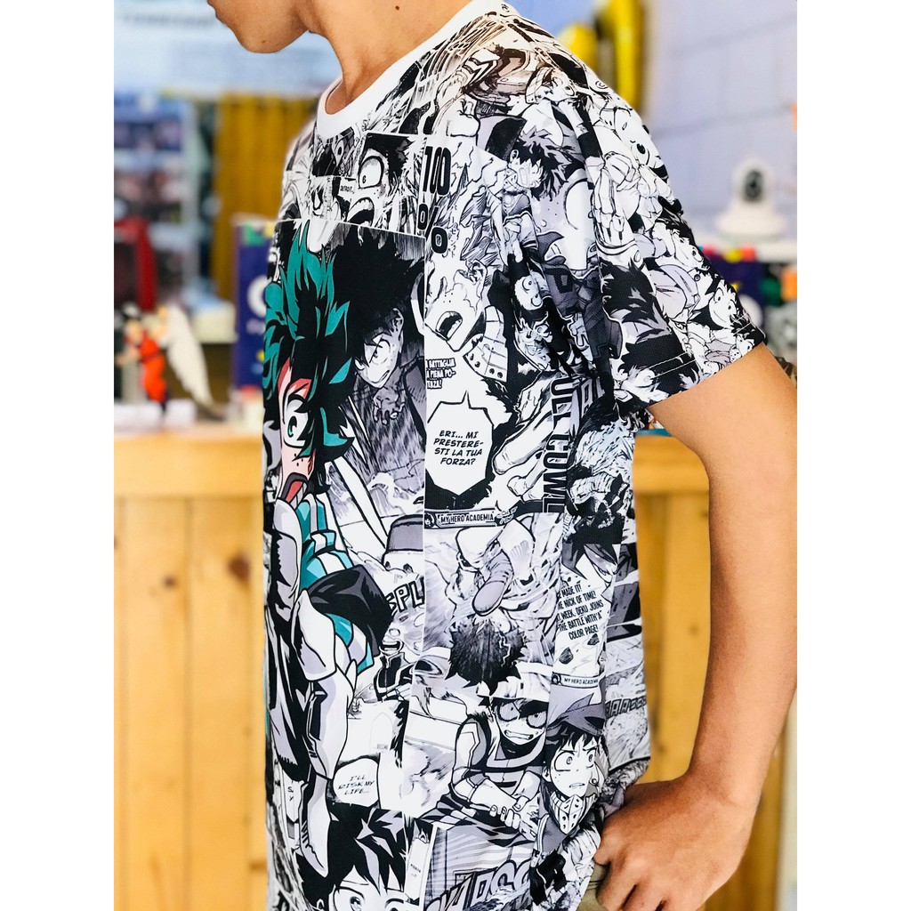 Kudou x Metro - Tshirt Deku Fullprint My Hero Academia