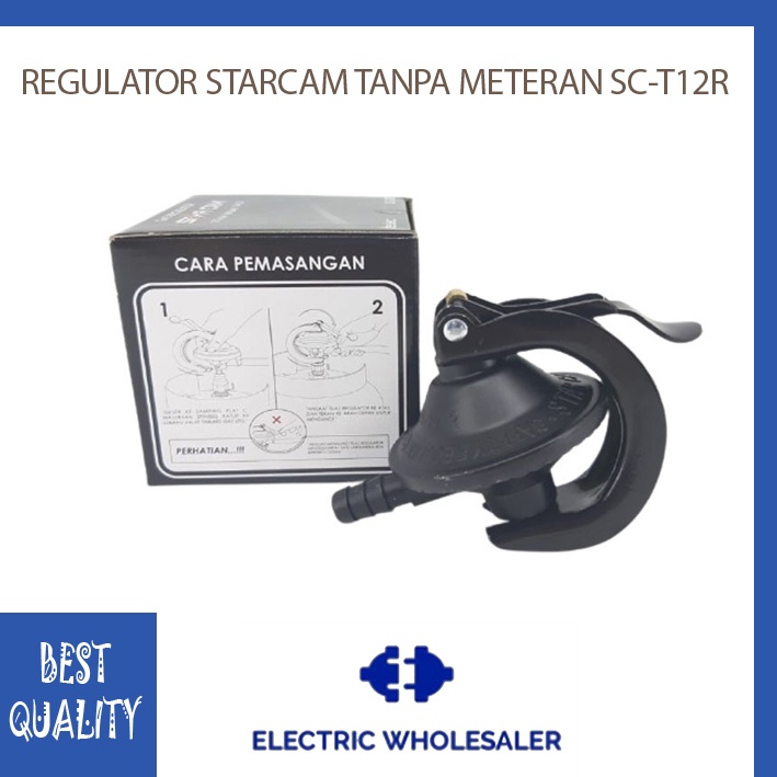 REGULATOR GAS STARCAM SC-T12R TANPA METERAN