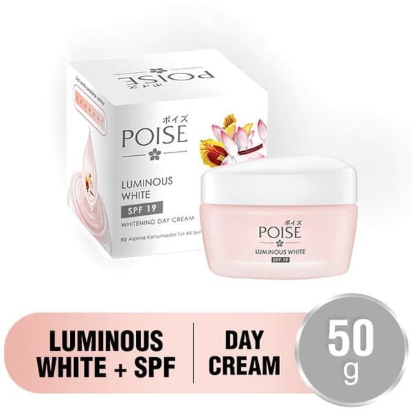 Promo Poise Day Cream Luminous White SPF 19 Kemasan Jar Ekonomis terlaris