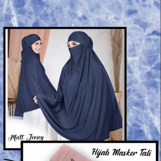 Hijab Masker /Niqob Tali Syar'i