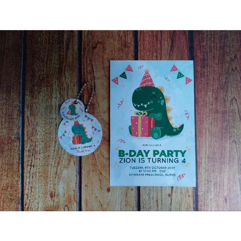 

paket kartu dan tag ulang tahun bebas pilih design