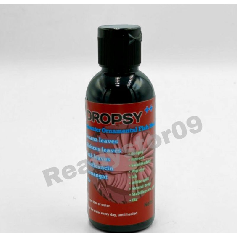 Obat ikan cupang dropsy 50ml obat siknas sisik nanas cupang