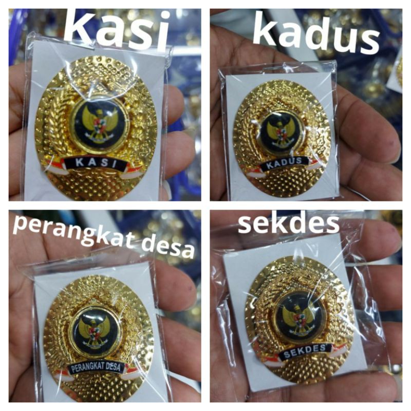 PIN PERANGKAT DESA KADUS,KASI,SEKDES,PERANGkat DESA